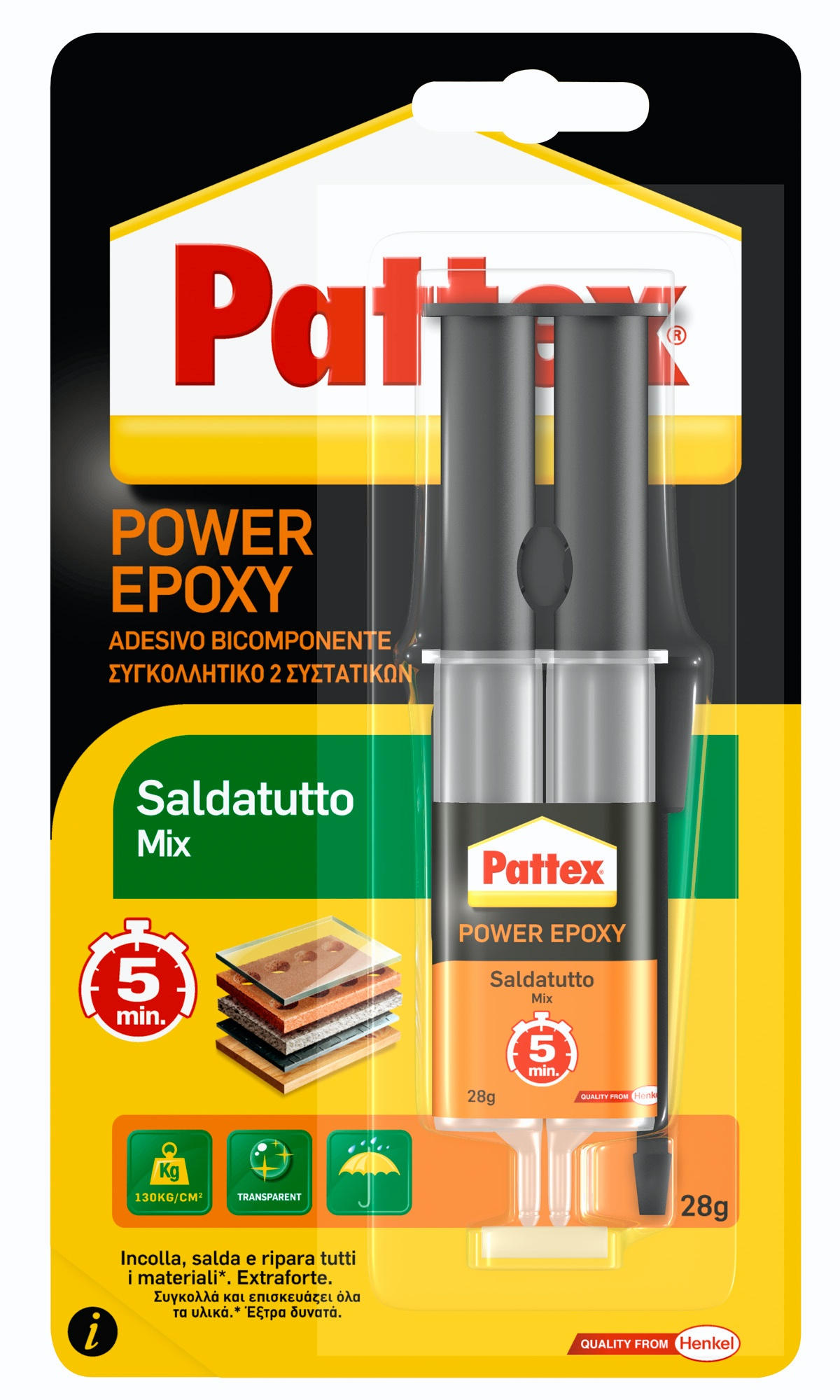 Pattex, Power Epoxy, Universal 5', 25ml